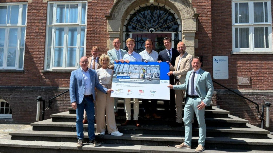 Samen bouwen aan een Hoogeveen dat werkt. Coalitie presenteert akkoord 2026-2030