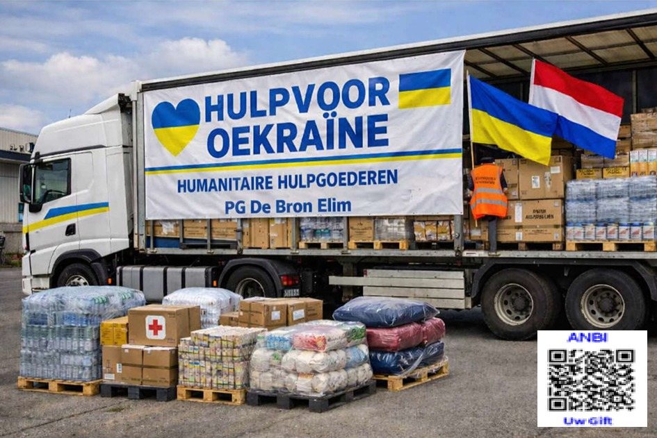 Hartverwarmende actie van PG De Bron Elim helpt Oekraïne verder