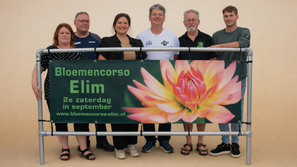 Bloemencorso Elim zet hoofdsponsoren in het zonnetje en verwelkomt nieuw bestuur